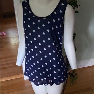 Cute polka dot tank
